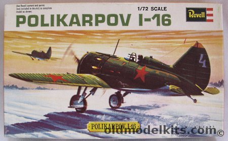 Revell 1/72 Polikarpov I-16 - Great Britain Issue, H635 plastic model kit